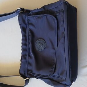 Navy Blue Bearpaw Shoulder Bag